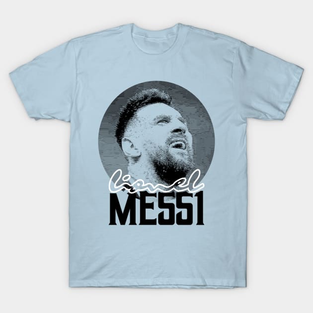 Lionel Messi T-Shirt by radeckari25